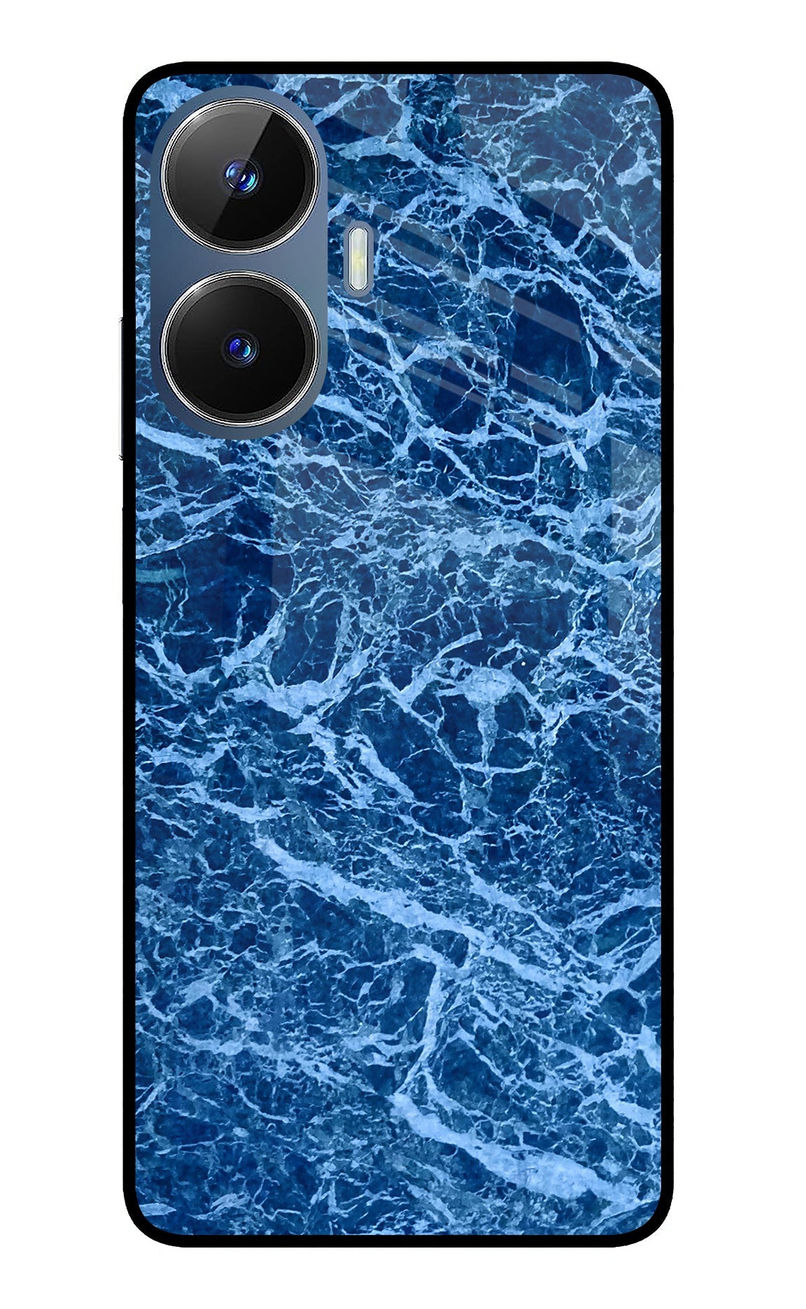 Blue Marble Realme C55/N55 Glass Case