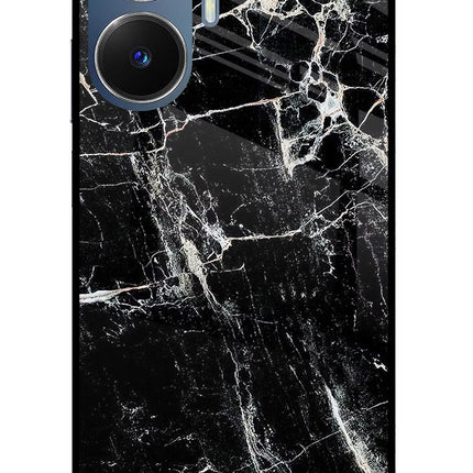 Black Marble Texture Realme C55/N55 Glass Case
