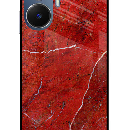 Red Marble Design Realme C55/N55 Glass Case