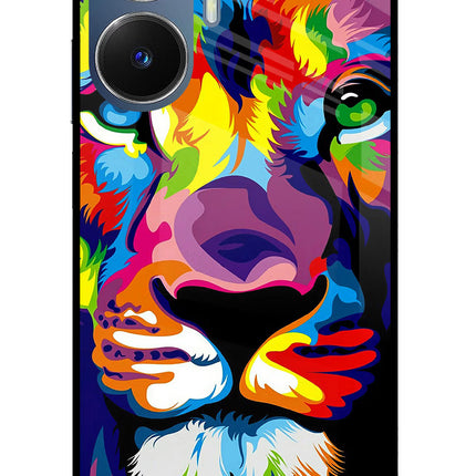 Lion Realme C55/N55 Glass Case