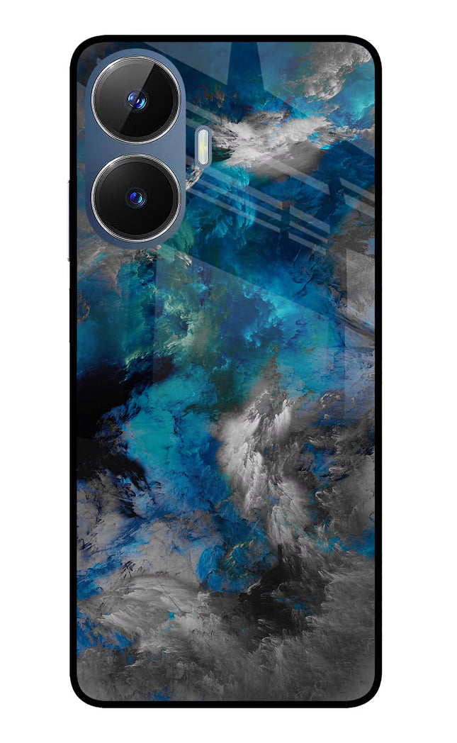 Artwork Realme C55/N55 Glass Case Back Cover by Casekaro
