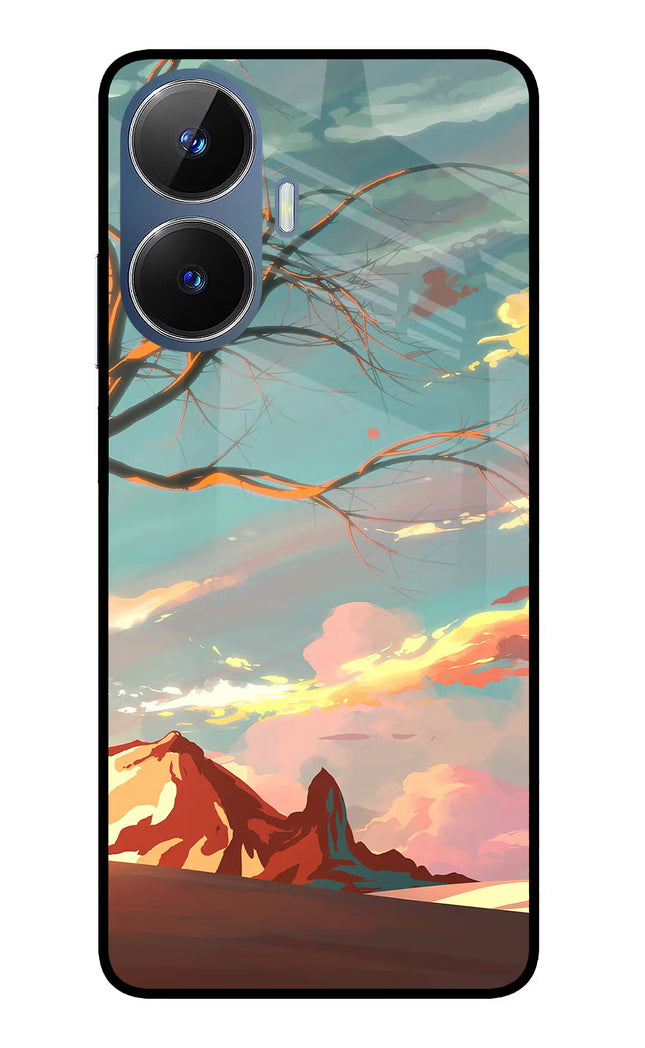 Scenery Realme C55/N55 Glass Case