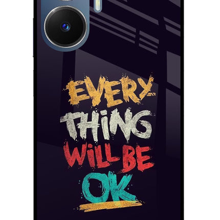 Everything Will Be Ok Realme C55/N55 Glass Case