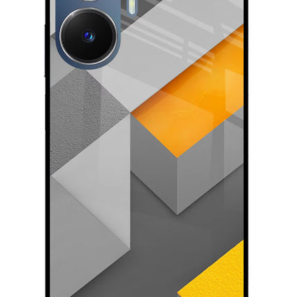 Abstract Realme C55/N55 Glass Case