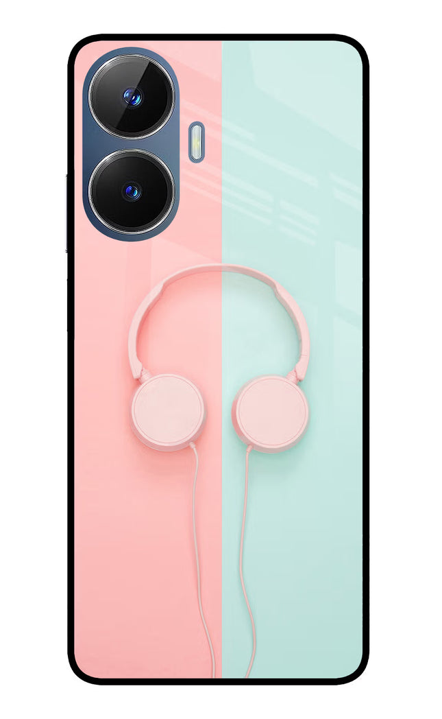 Music Lover Realme C55/N55 Glass Case Back Cover by Casekaro