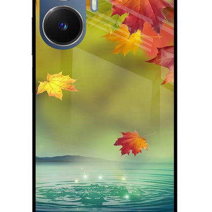 Flowers Realme C55/N55 Glass Case