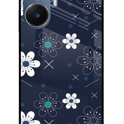 Flowers Realme C55/N55 Glass Case
