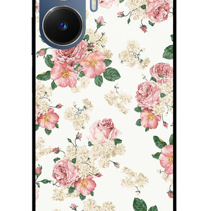Flowers Realme C55/N55 Glass Case