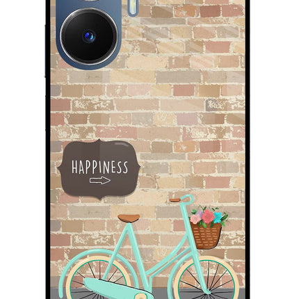 Happiness Artwork Realme C55/N55 Glass Case