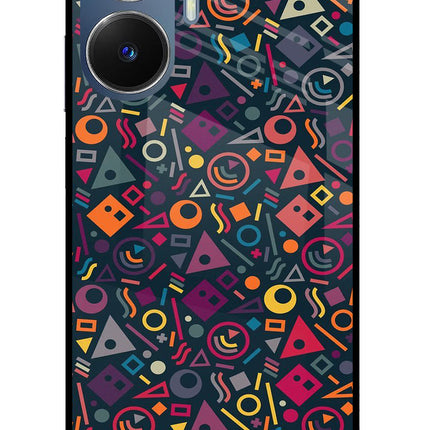 Geometric Abstract Realme C55/N55 Glass Case