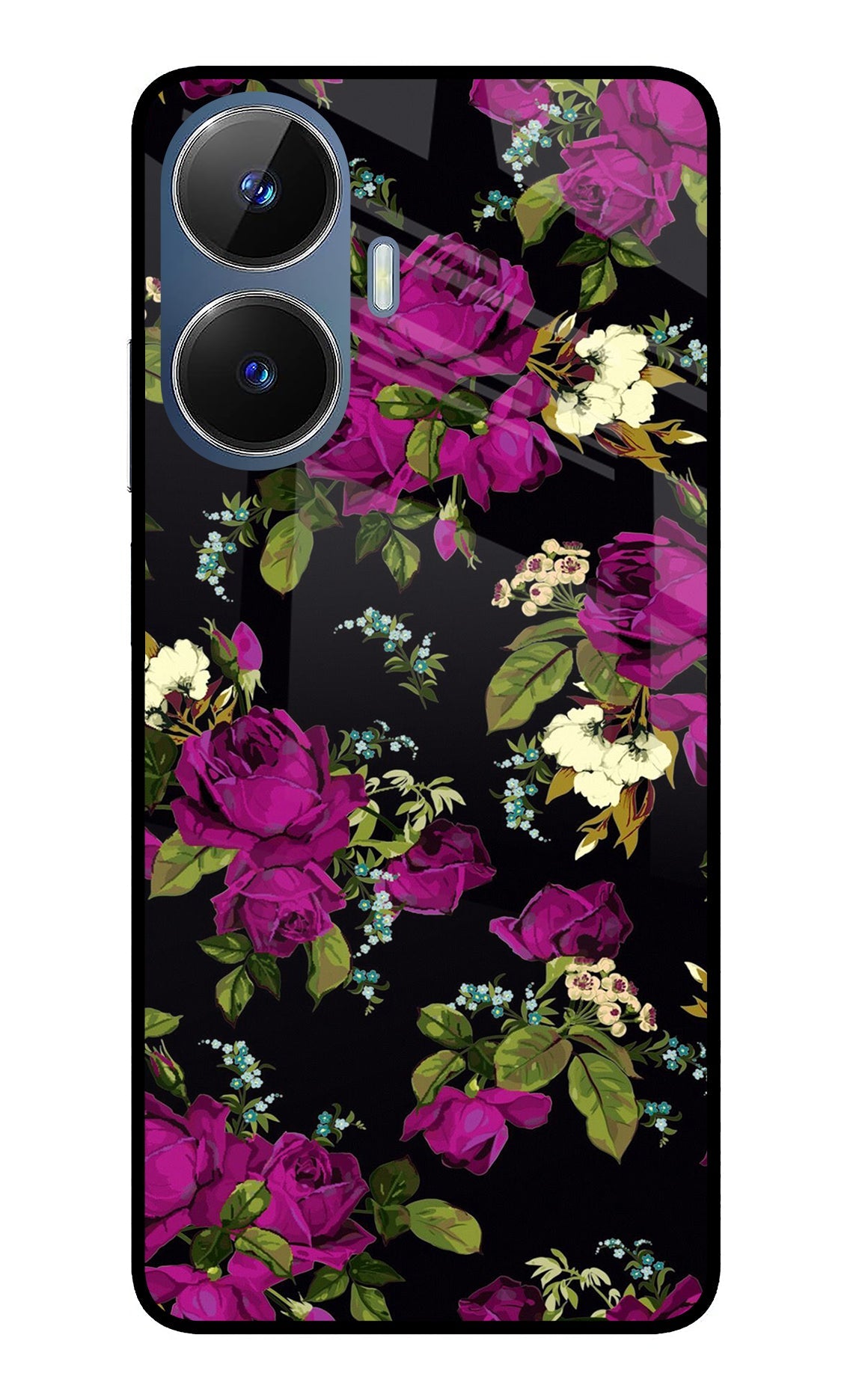 Flowers Realme C55/N55 Back Cover