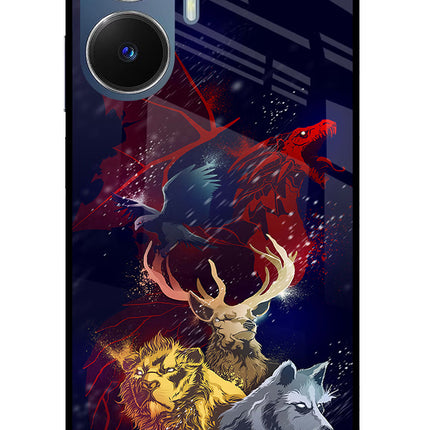Game Of Thrones Realme C55/N55 Glass Case Back Cover by Casekaro
