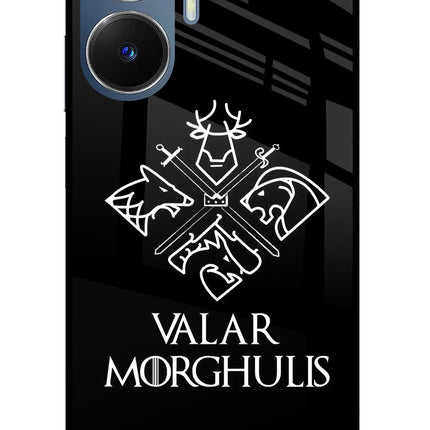 Valar Morghulis | Game Of Thrones Realme C55/N55 Glass Case Back Cover by Casekaro