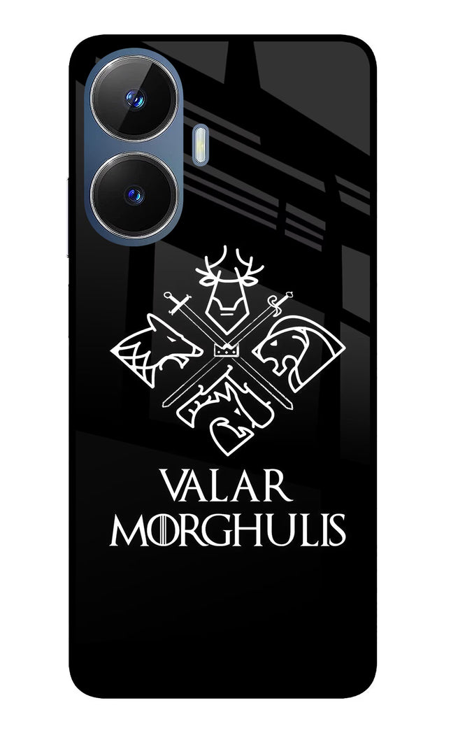 Valar Morghulis | Game Of Thrones Realme C55/N55 Glass Case Back Cover by Casekaro