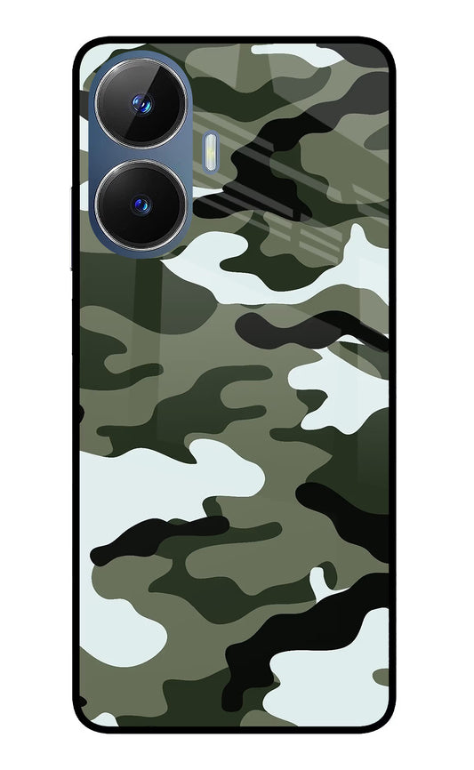 Camouflage Realme C55/N55 Glass Case