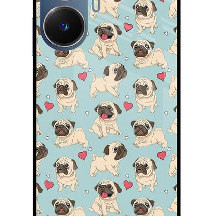 Pug Dog Realme C55/N55 Glass Case