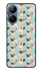 Pug Dog Realme C55/N55 Glass Case