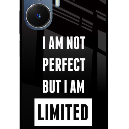 I Am Not Perfect But I Am Limited Edition Realme C55/N55 Glass Case