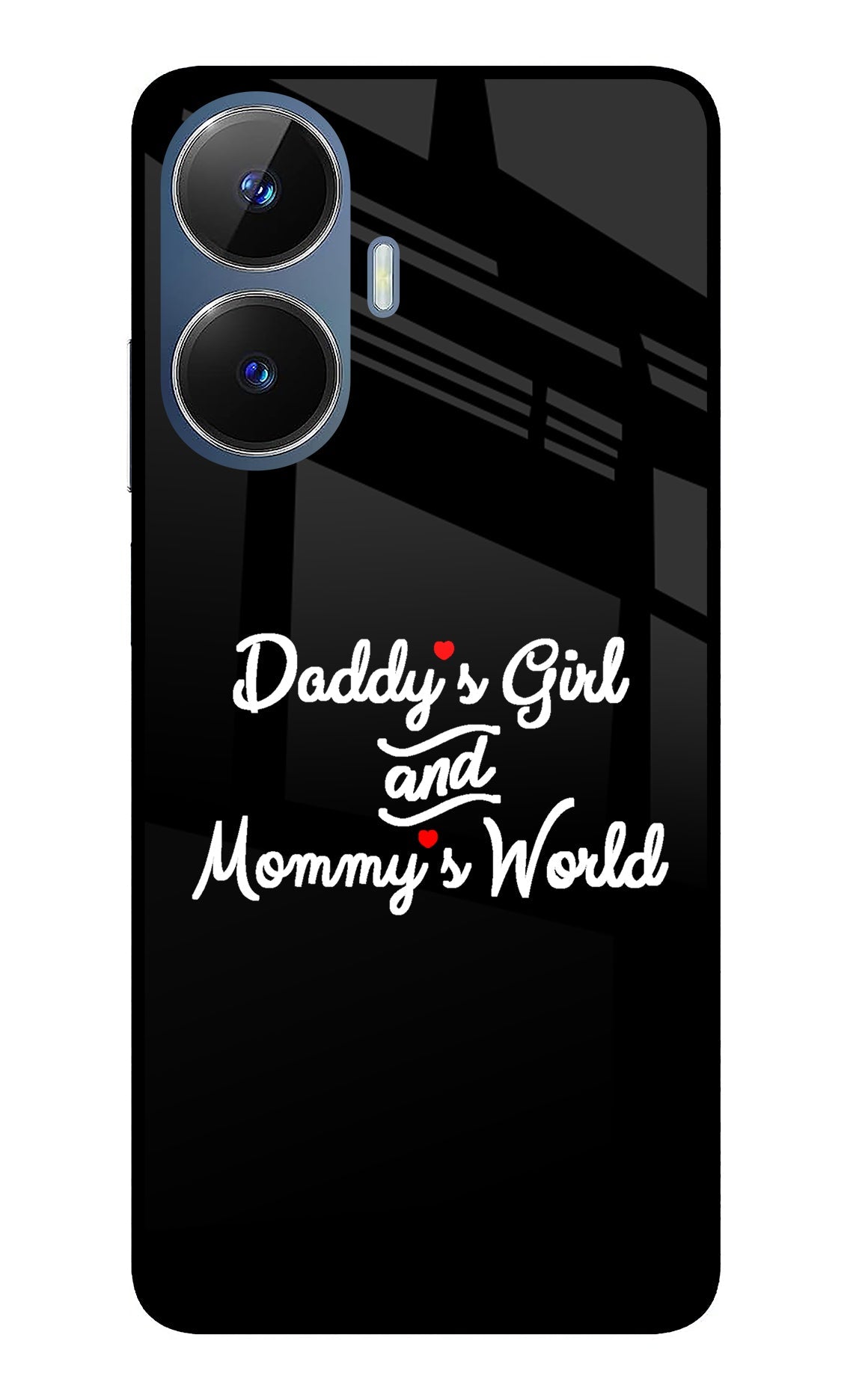 Daddy's Girl and Mommy's World Realme C55/N55 Back Cover