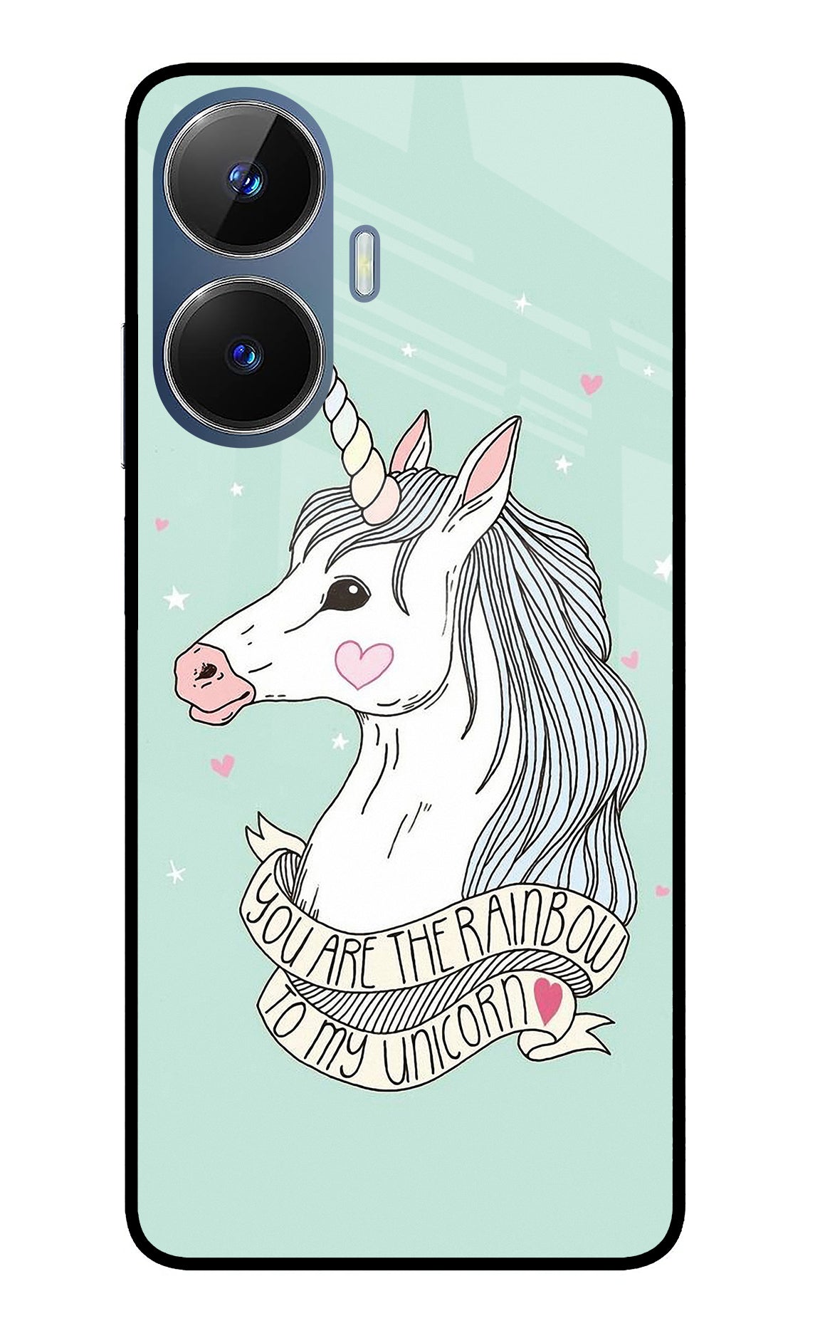 Unicorn Wallpaper Realme C55/N55 Back Cover