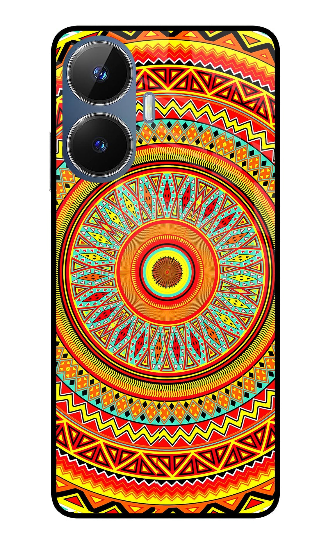 Mandala Pattern Realme C55/N55 Back Cover