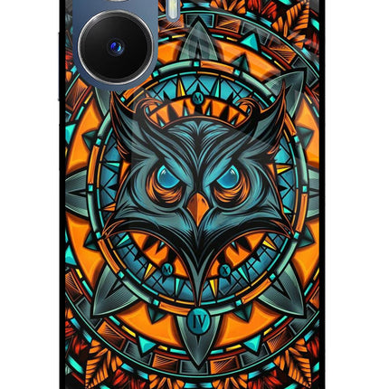 Angry Owl Art Realme C55/N55 Glass Case