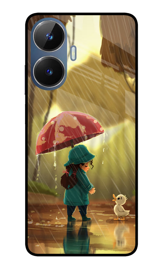 Rainy Day Realme C55/N55 Glass Case