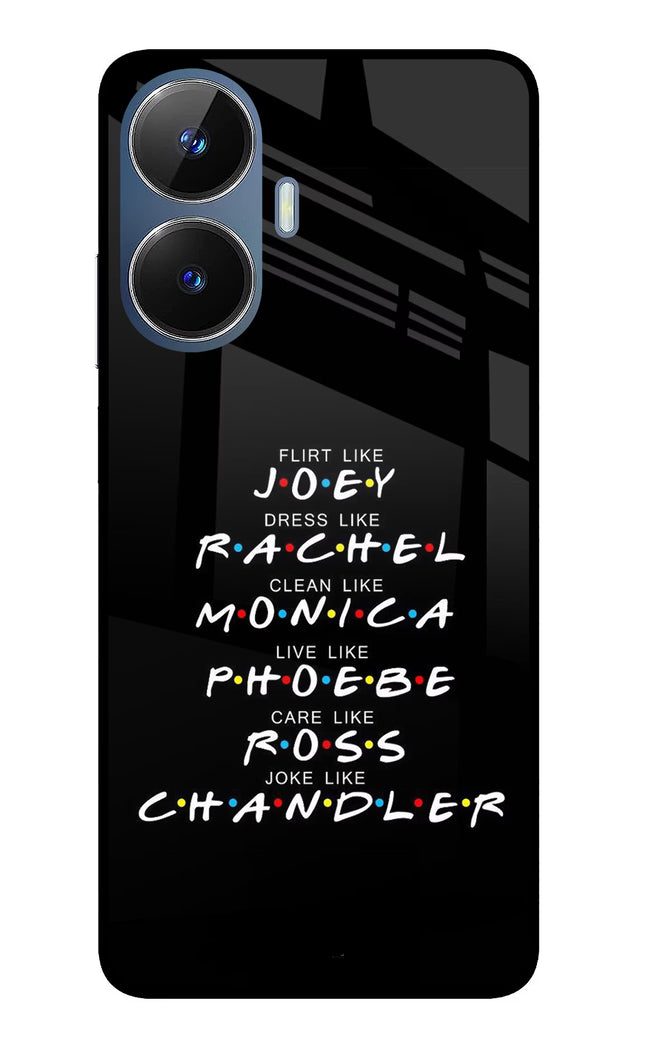 FRIENDS Character Realme C55/N55 Glass Case