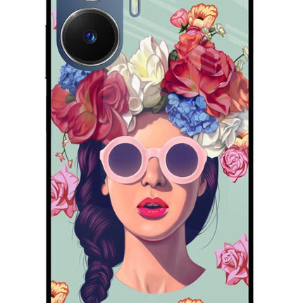 Pretty Girl Realme C55/N55 Glass Case