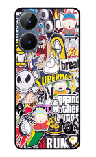 Sticker Bomb Realme C55/N55 Glass Case