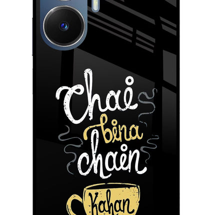 Chai Bina Chain Kaha Re Realme C55/N55 Glass Case