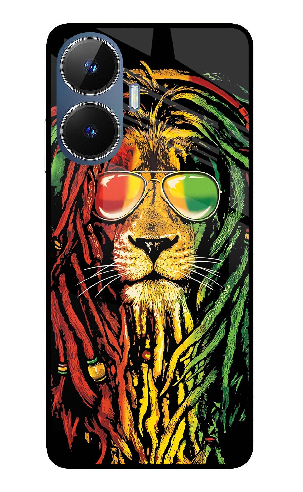 Rasta Lion Realme C55/N55 Back Cover
