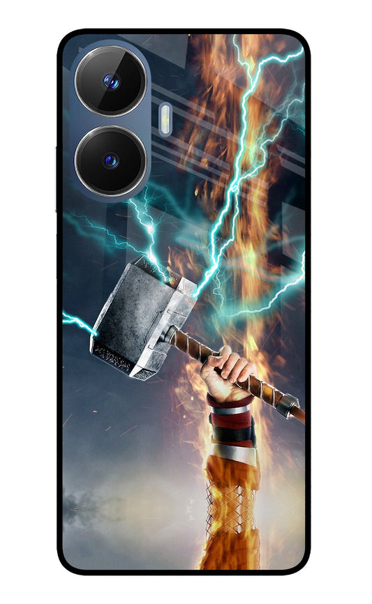 Thor Hammer Mjolnir Realme C55/N55 Glass Case