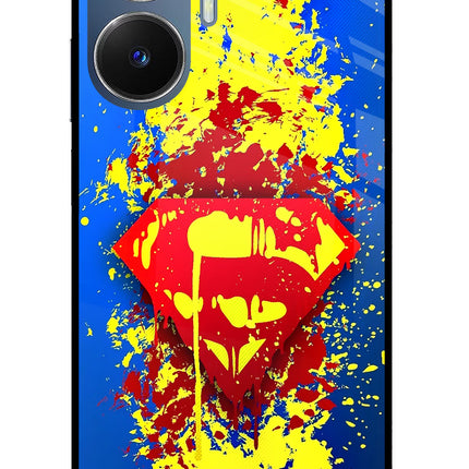 Superman logo Realme C55/N55 Glass Case