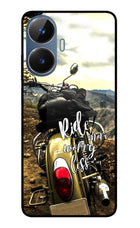 Ride More Worry Less Realme C55/N55 Glass Case
