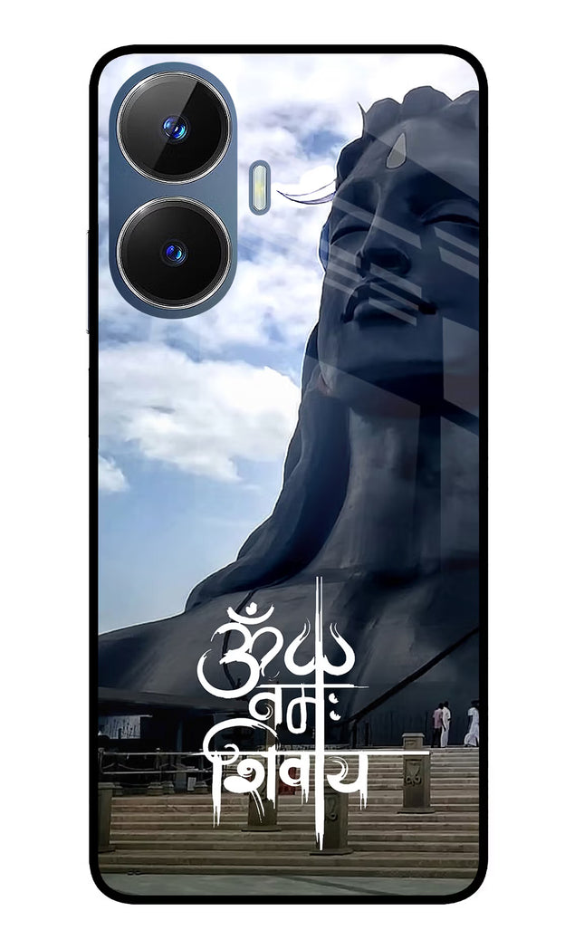 Om Namah Shivay Realme C55/N55 Glass Case Back Cover by Casekaro