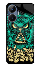 Green Owl Realme C55/N55 Glass Case