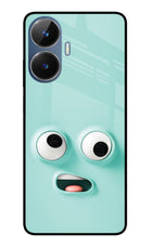 Funny Cartoon Realme C55/N55 Glass Case