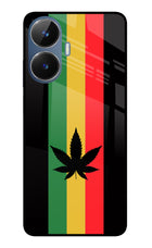 Weed Flag Realme C55/N55 Glass Case