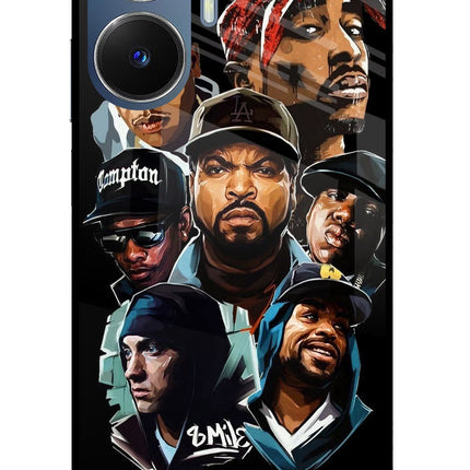 Rappers Realme C55/N55 Glass Case Back Cover by Casekaro