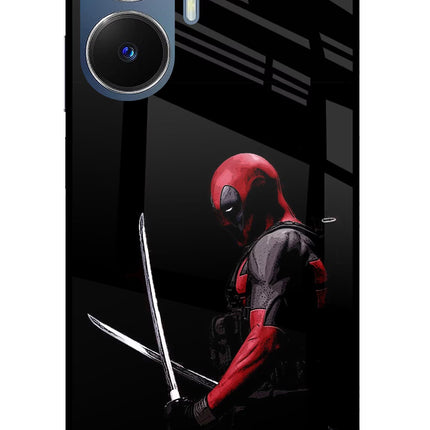 Deadpool Realme C55/N55 Glass Case Back Cover by Casekaro