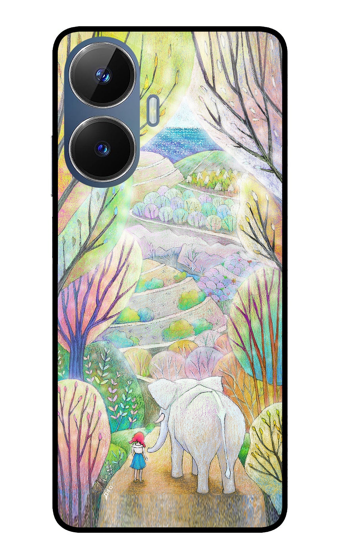 Nature Painting Realme C55/N55 Back Cover