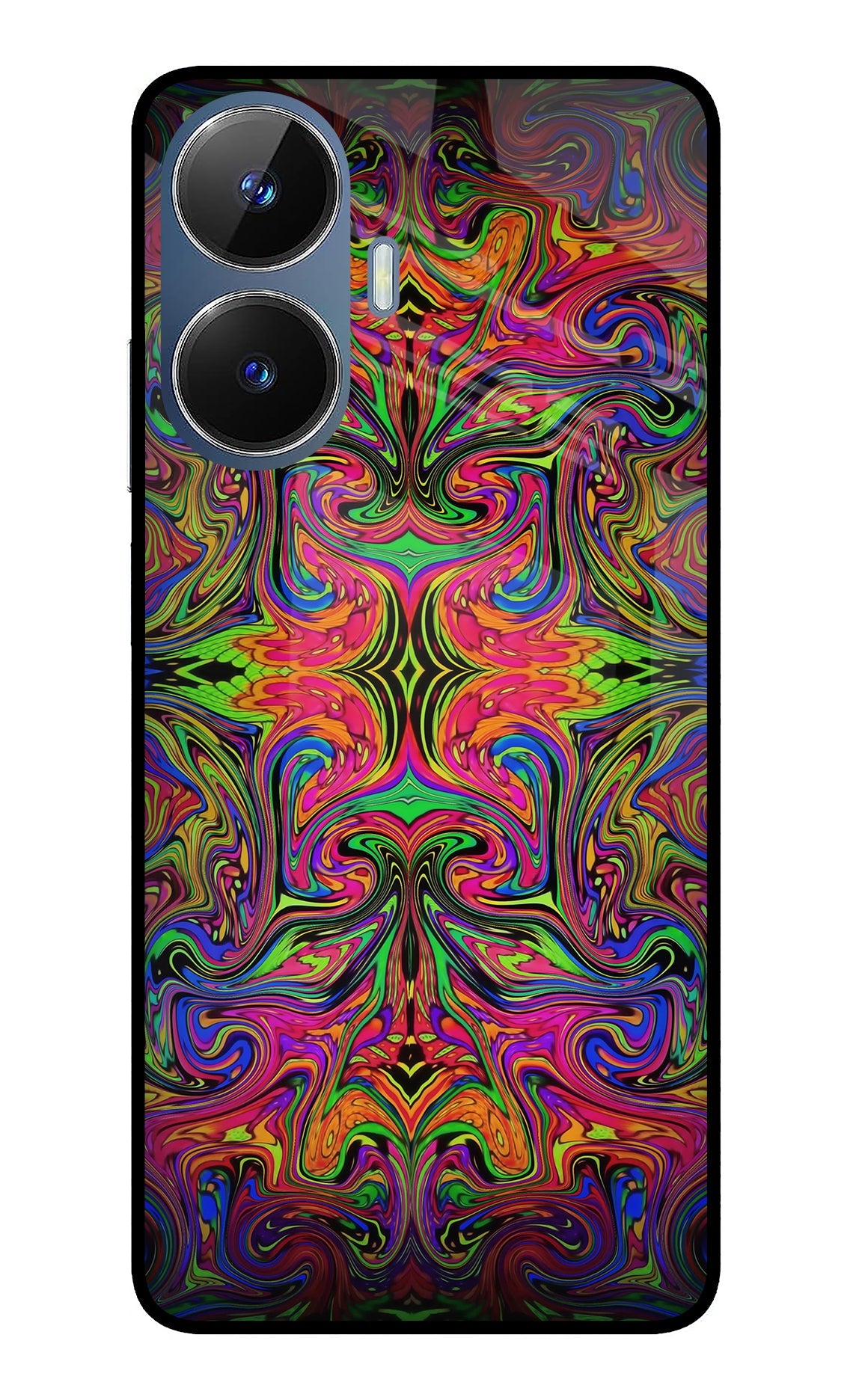 Psychedelic Art Realme C55/N55 Back Cover