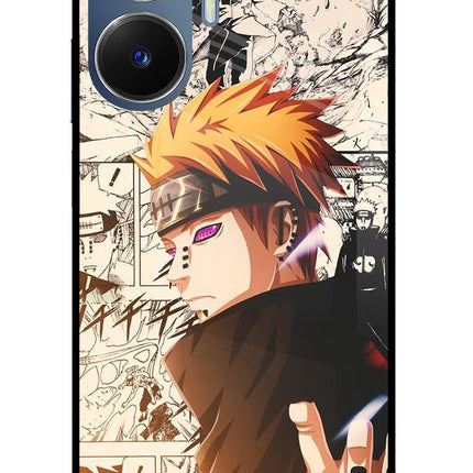 Pain Anime Realme C55/N55 Glass Case Back Cover by Casekaro