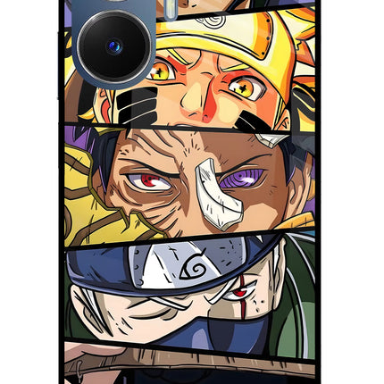 Naruto Character Realme C55/N55 Glass Case Back Cover by Casekaro