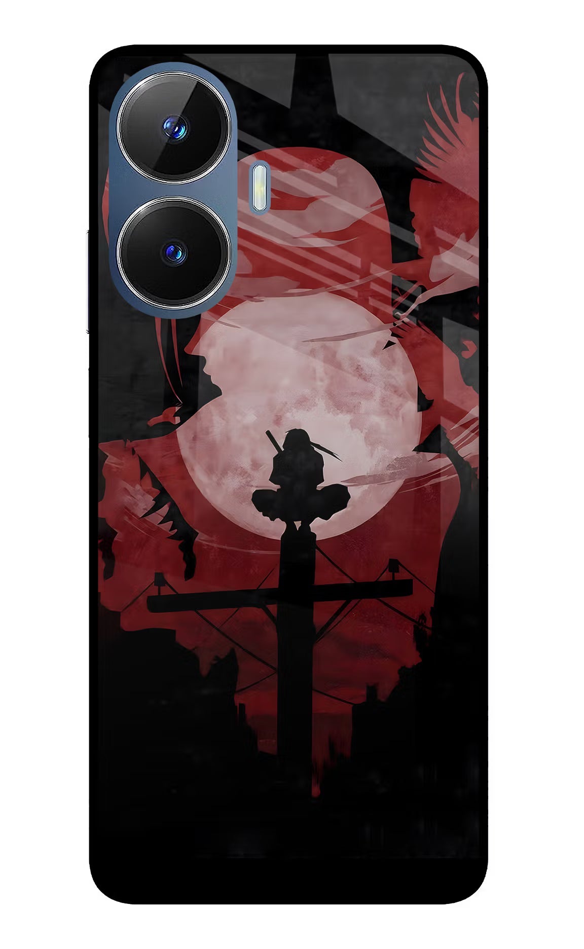 Naruto Anime Realme C55/N55 Glass Case Back Cover by Casekaro