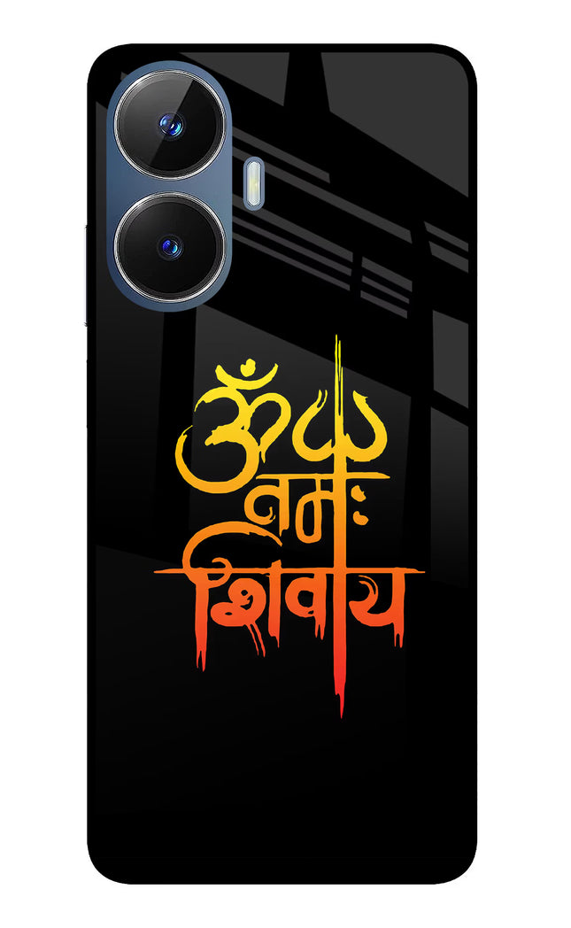 Om Namah Shivay Realme C55/N55 Glass Case Back Cover by Casekaro