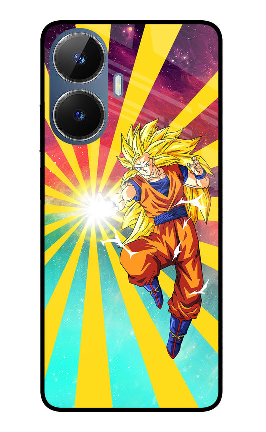 Goku Super Saiyan Realme C55/N55 Glass Case
