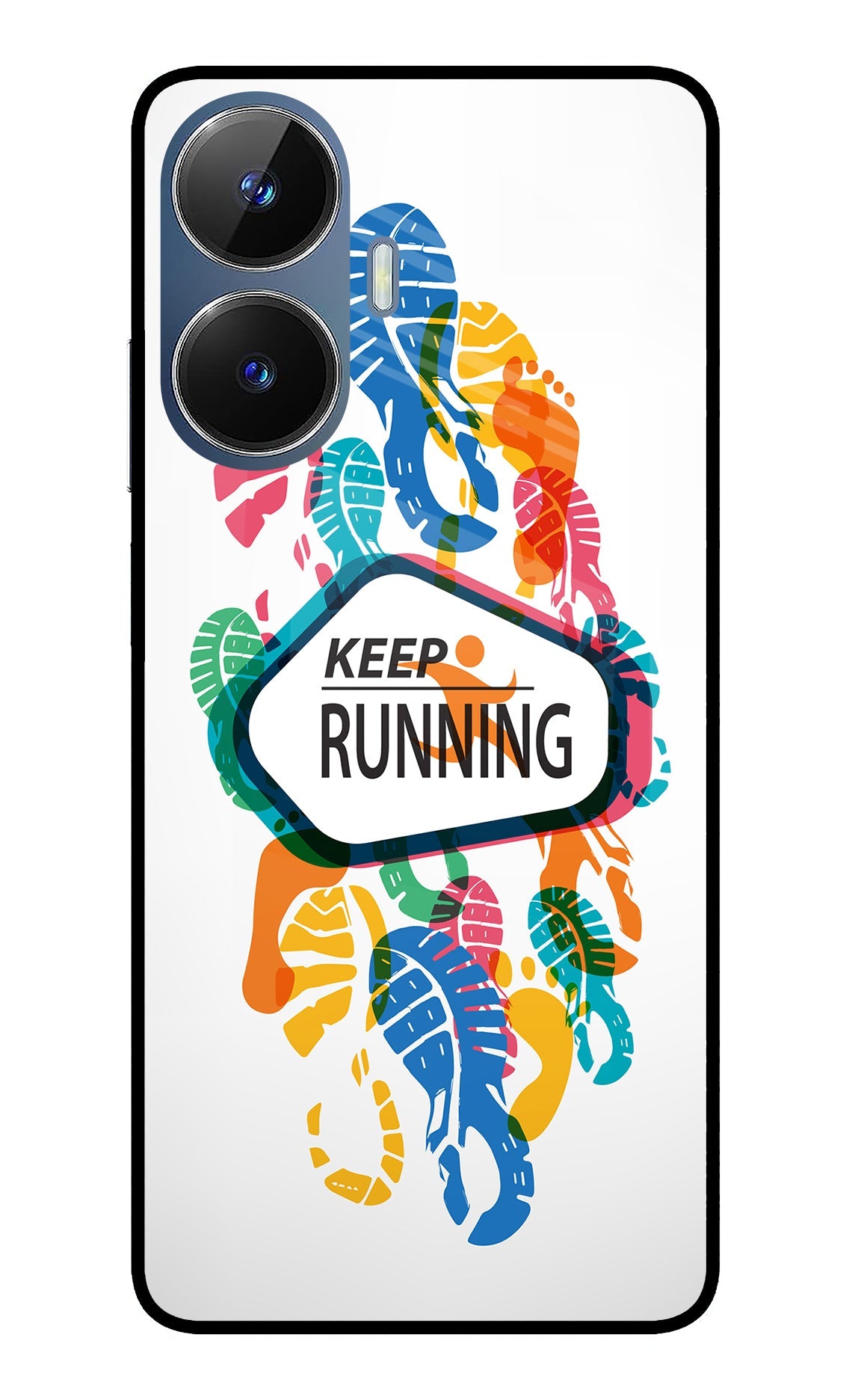 Keep Running Realme C55/N55 Back Cover