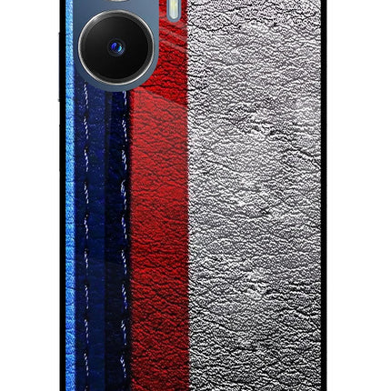 BMW Stripes Realme C55/N55 Glass Case